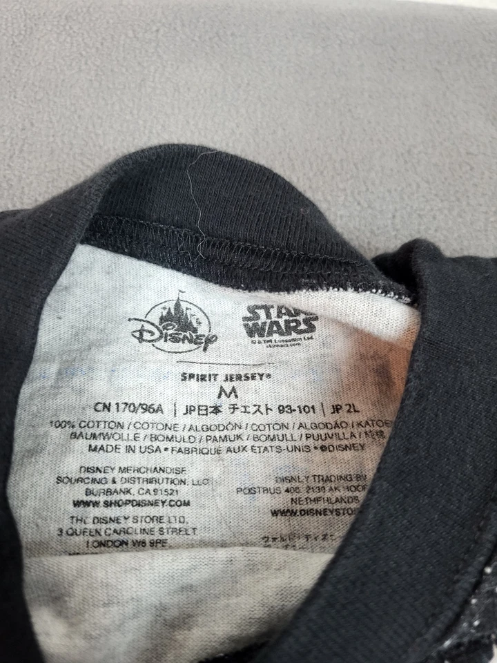 Camiseta Disney Star Wars The Rise Of Skywalker Spirit Adulto M Negra Crepúsculo AOP Foto 4 de 4