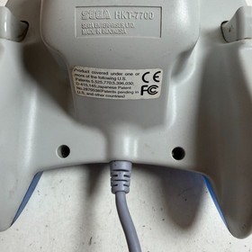 Sega Dreamcast HKT-7700 Blue Translucent Handheld Wired Video Game Controller