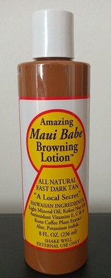 Browning Lotion - All Natural Fast Dark Tan 8 fl.oz