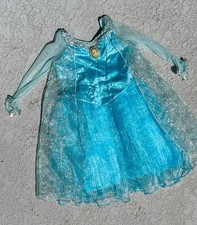 Disney Frozen Elsa Dress Deluxe Costume Child Kid XXS 3