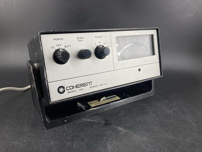 Coherent 201 Laser Power Meter Leistungsmessgerät für Laser Vintage Laborgerät