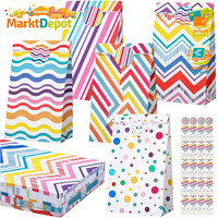 GeschenktüTen Kindergeburtstag 50 StüCk 5 Stile Bunt PapiertüTen Party