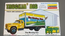BIG TRUCKIN’ The Moving Van Lindbergh HO Scale Brand New Seal In Plastic SNAPFIT