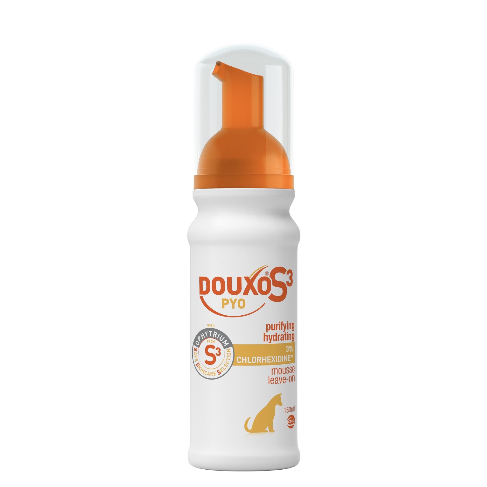 Douxo S3 Pyo Mousse 3% Chlorhexidine 0.5% Ophytrium Antisept
