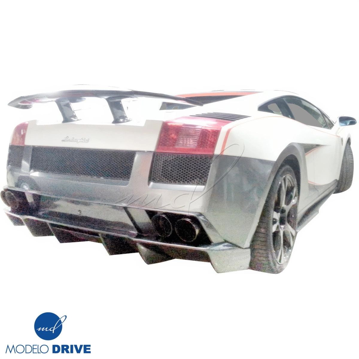 ModeloDrive FRP LP570 Rear Diffuser for Gallardo Lamborghini 04-08 modelodrive_