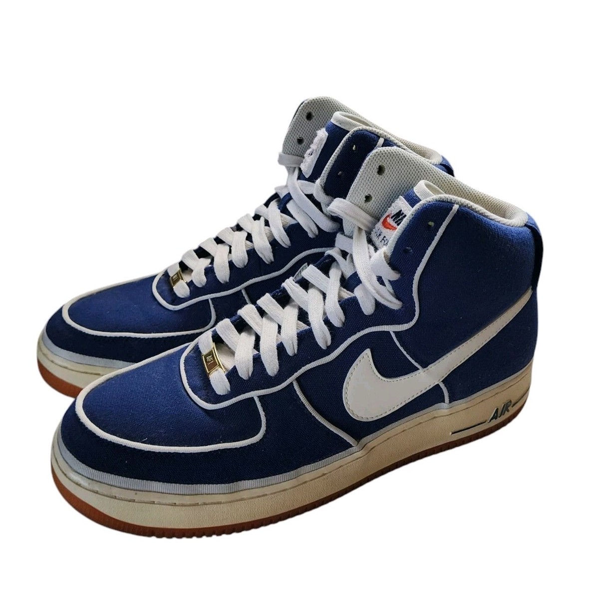 Nike Air Force '07 LV8 High Binary Blue Sneakers Shoes High Tops Size 13