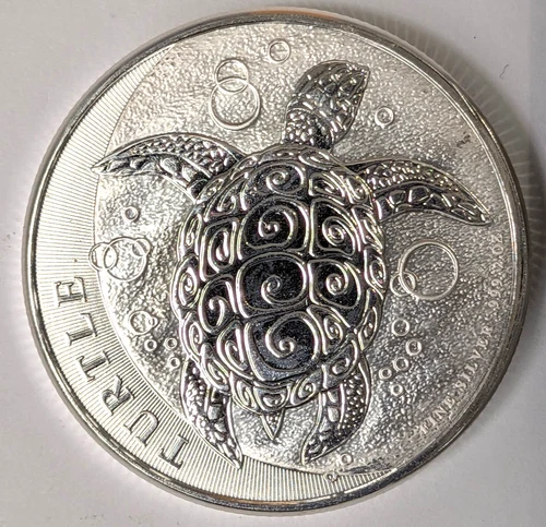 2015 Niue Turtle Coin 2 oz .999 Silver - A853