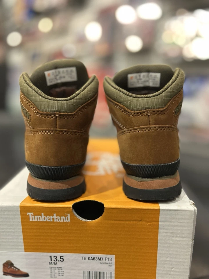 Botas Timberland Euro Hiker Talla 13.5 Niños  Foto 4 de 4