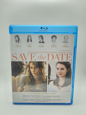 Save the Date (Blu-ray, 2012) OOP Lizzy Caplan, Alison Brie
