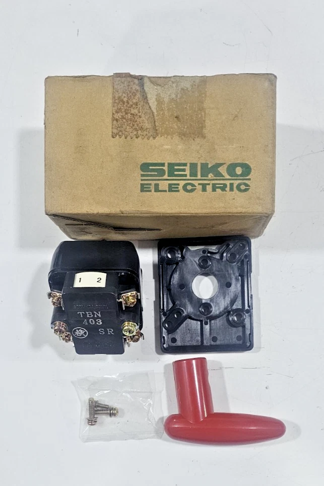 SEIKO ELECTRIC TBN 403 SR New - Surplus Switchgear Control Switch
