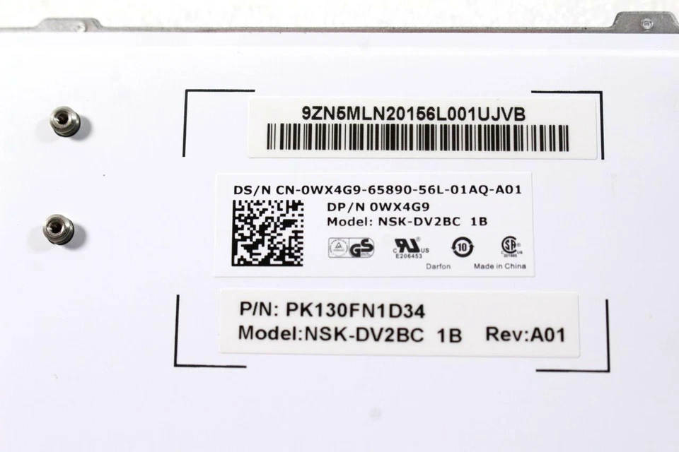 Dell Latitude E6430 E5430 E6330 Brazilian 85 KeyLaptop Keyboard NSK-DV2BC WX4G9 - Image 3 of 3