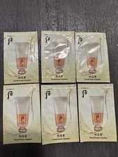 The history of Whoo Gongjinhyang Facial Foam Cleanser  2ml x 50pcs Sample