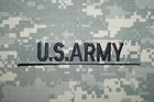 New US ARMY Name Tape Tag ACU Pattern Military Patch Authentic Perfect Condition