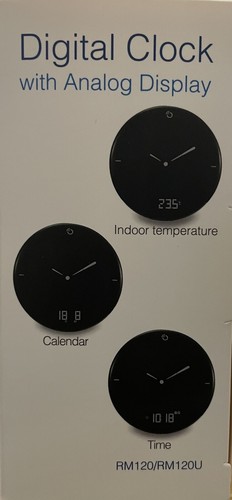 Reloj analógico/digital controlado por radio Oregon Scientific | RM-120 | 10,5 cm - Imagen 6 de 6
