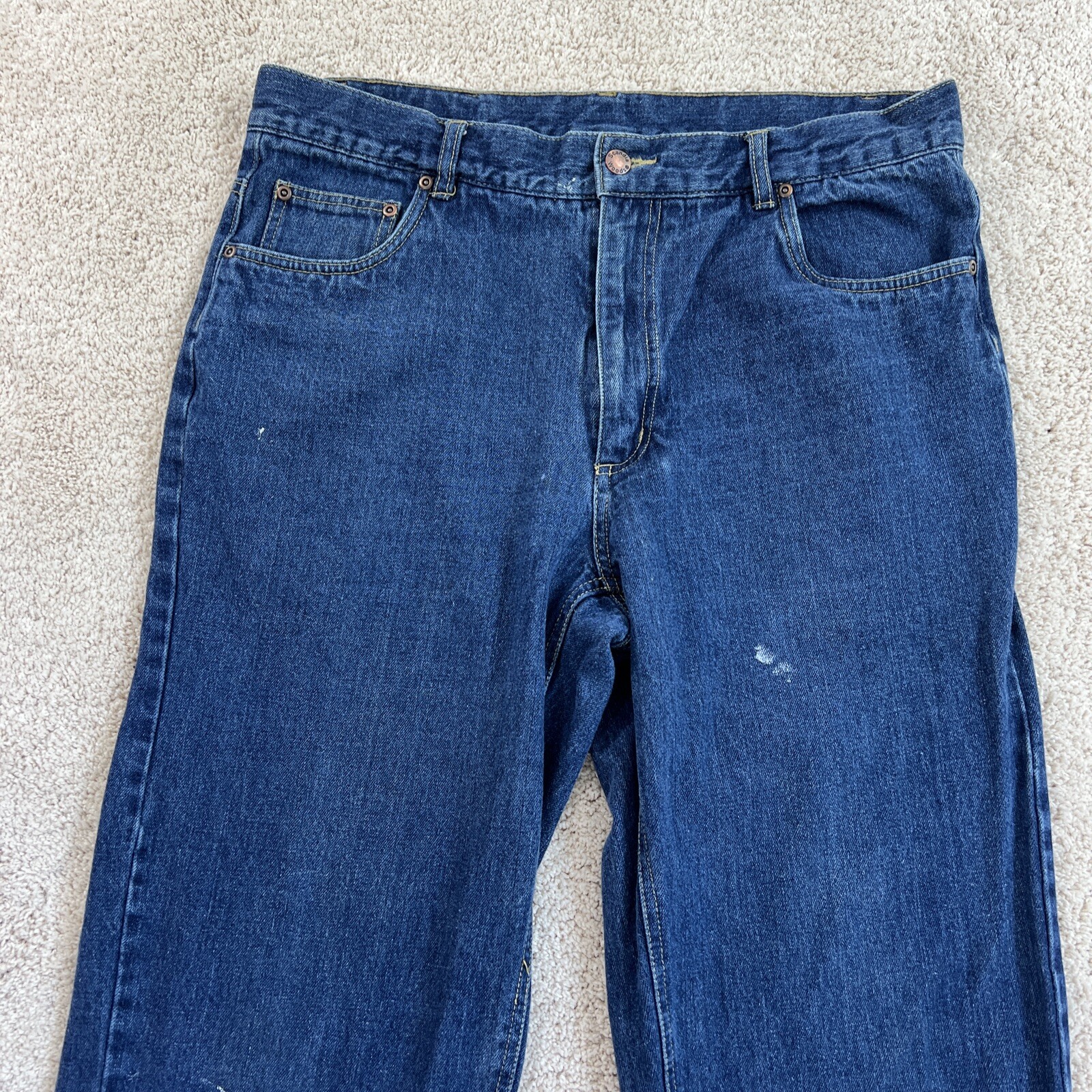 Scandia Woods Jeans Mens 36x 32 Blue Denim Straight eBay