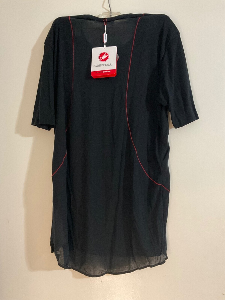 NWT CASTELLI Prosecco Tech Short-Sleeve Base Layer - Men's NWT CASTELLI Prosecco Tech Short-Sleeve Base Layer - Men's