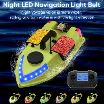 New Bait Boat 600M Wireless Remote Control Fishing Bait Boat Fishing Feeder Boat
