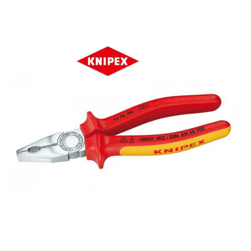 Knipex isolierte Kombizange 8" (03 06 200 SB) 200 mm Zange - Bild 1 von 2