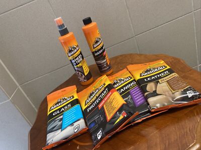 Armor All Autopflegeset Tiefenpflege, Lederpflege, Reifenglanz,Sommer Pflege
