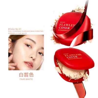 [MKUP] Full Coverage Flawless Cover Skin Hydrating Pressed Powder Foundation 7g