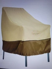 Classic Accessories Veranda Water-Resistant 25.5" High Back Patio Chair Cover