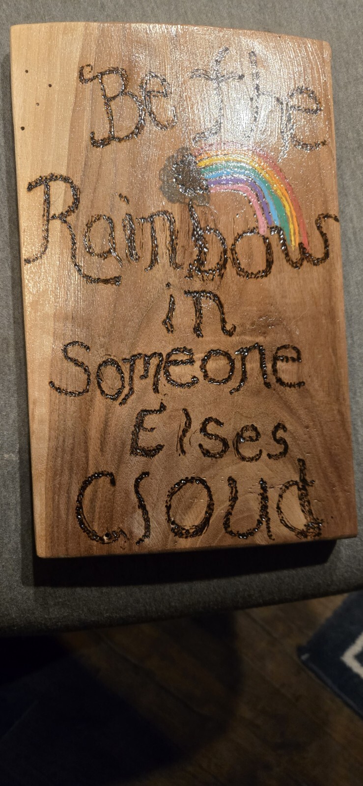 Decorative Inperational wood Quote Plaques. You Name It I'll Burn It For You