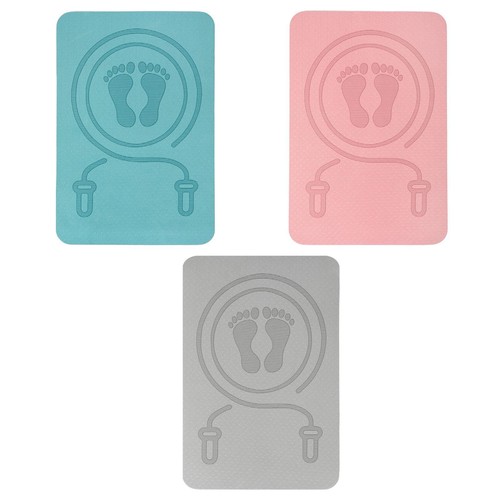 Tapis De Corde à Sauter 40x60 Cm - Antidérapant, Insonorisant, En TPE, Pour Intérieur/extérieur - 2