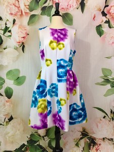 calvin klein tie dye dress