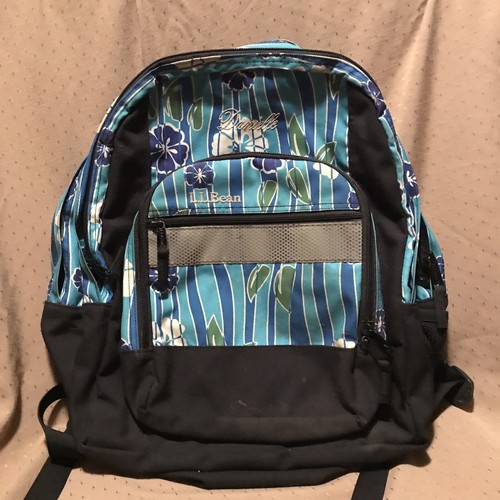 LL Bean Deluxe Backpack Monogrammed 