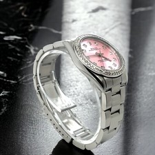 Rolex Oyster Perpetual 31mm 1ct Diamonds Pink Dial Steel Automatic Watch 5