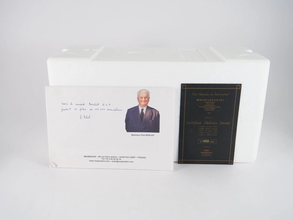 Maqmadon Mqm 1/24 Berliet Glr 8 R 1957 Minoterie Collin - Immagine 4 di 4