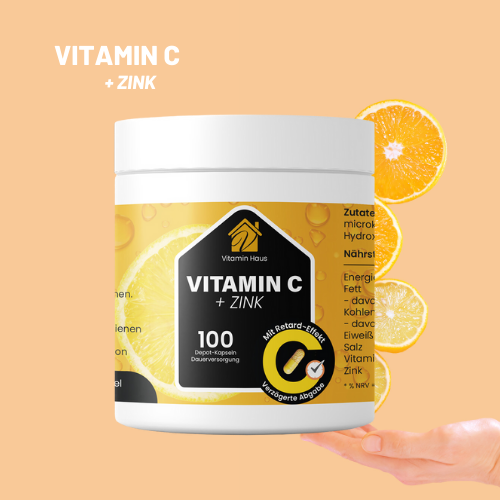 200X Kapseln Vitamin C plus Zink -FITNESS STARKES Immunsystem -HOCHDOSIERT VEGAN - Bild 1 von 6
