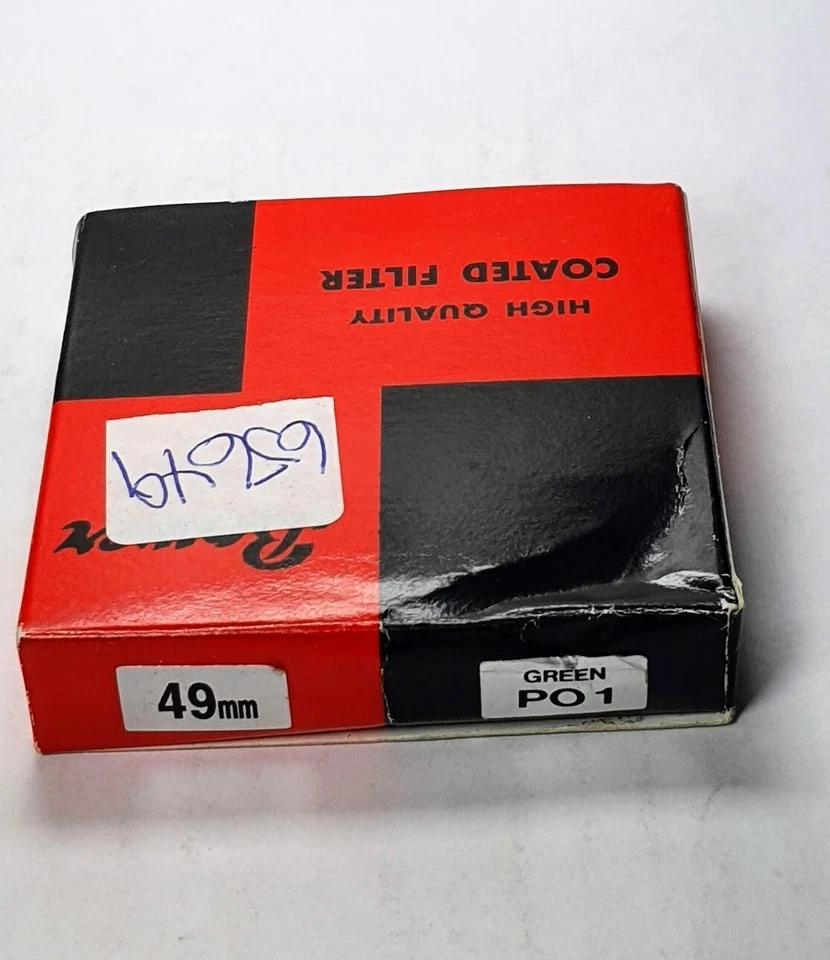 49mm Green P01 #P01 P0-1 P1 Glass Lens Filter Made in Japan 49 mm Bower PO1 - Image 3 of 4