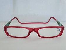 Click Adjustable Magnetic Front Connect Reading Eye Glasses Full Rim