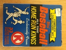 1985 Topps Baseball All Time Home Run Kings