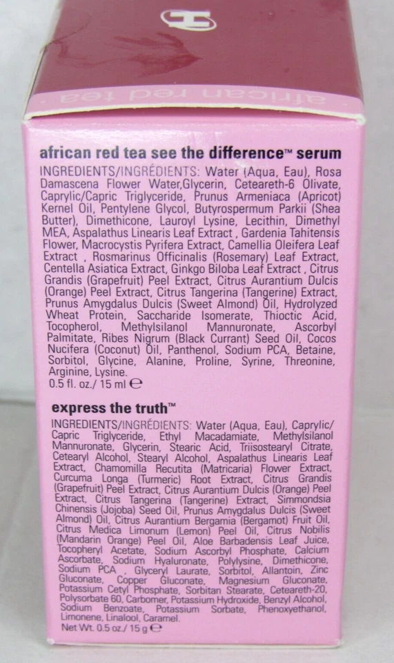NUEVO Suero Ole Henriksen Té Rojo Africano Dúo Desafiante de la Edad Ver la Diferencia Ver la Verdad Foto 4 de 4