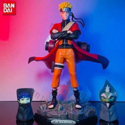 Naruto Six Paths Sage + 2 Toad figure Uzumaki Naruto Anime Figure Statue TOY