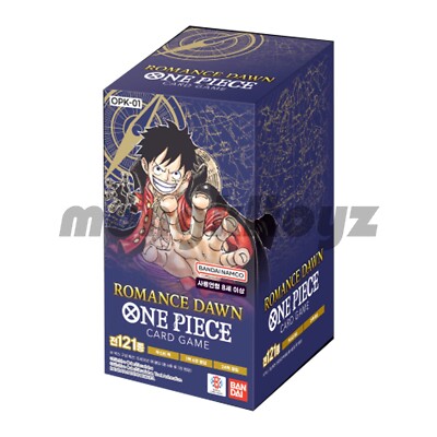 One Piece TCG Romance Dawn Booster Box OPK-01 Korean Version One Piece TCG Romance Dawn Booster Box OPK-01 Korean Version