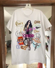 Cher The Cher Show Concert Tour Unisex T-Shirt Adult Full Size S-5XL