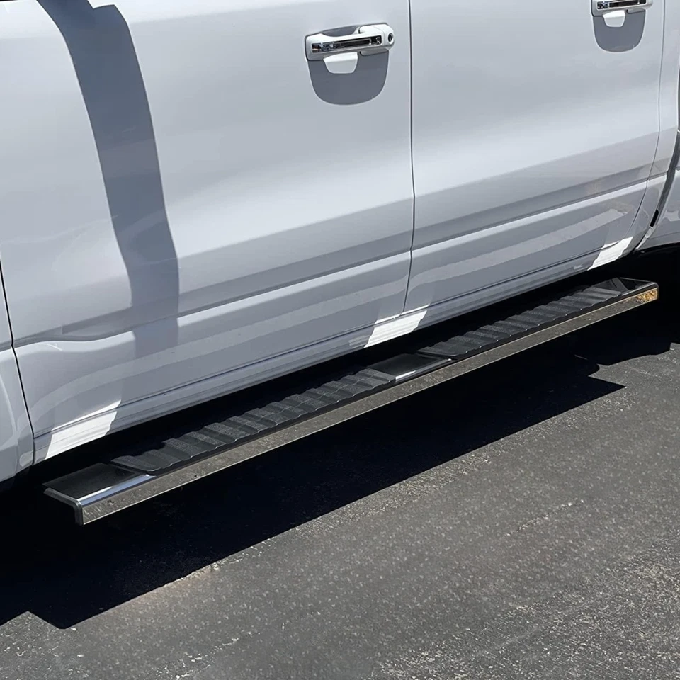 Running Boards For 1999-2016 Ford F250 Super Duty Crew Cab 6" Nerf Bar Side Step - Image 3 of 4