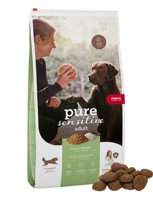 Mera Pure Sensitive Insect Protein Trockenfutter mit Insektenprotein für Hunde 4