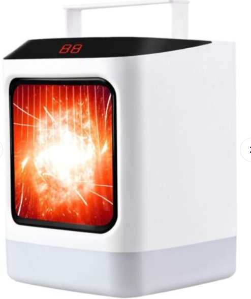 SmartDevil Desktop Fan Heater – Compact Portable Electric Heater, Fast Heating