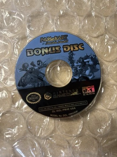Mario Kart: Double Dash (Nintendo GameCube, 2003) Bonus Disc Only - Tested