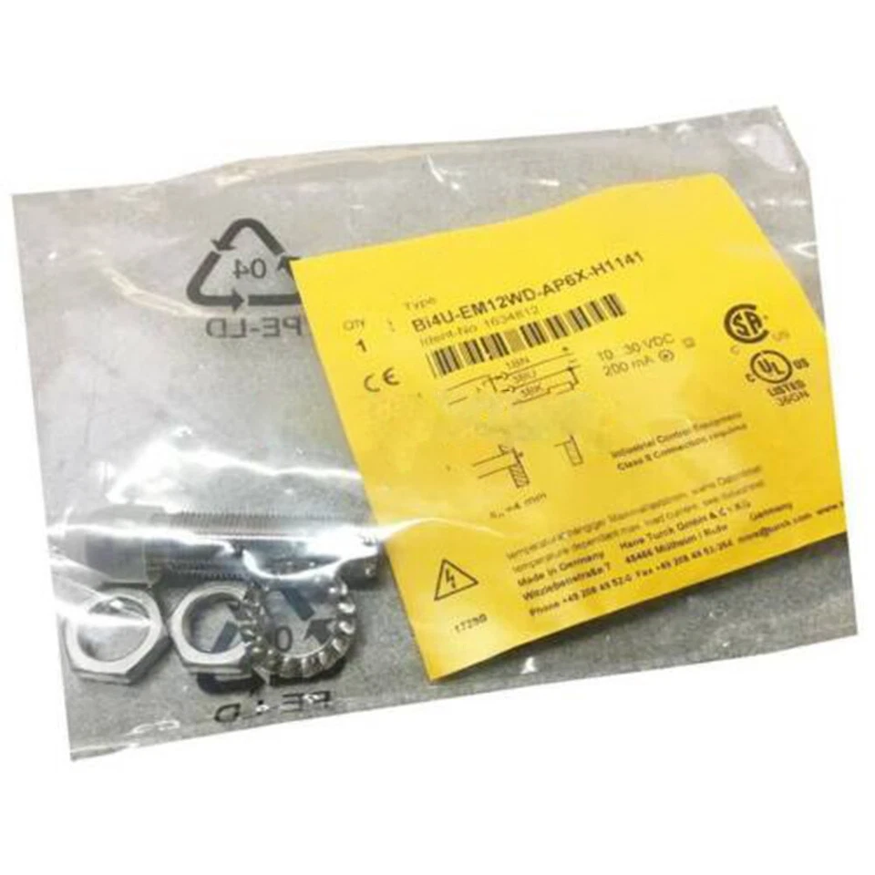 BI4UEM12WDAP6XH1141 BI4U-EM12WD-AP6X-H1141 Inductive Proximity Sensor For TURCK - Image 2 of 3