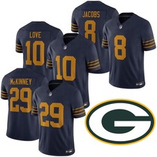 Men's Packers Navy The 1923 Classic Limited Stitched Jersey All Size