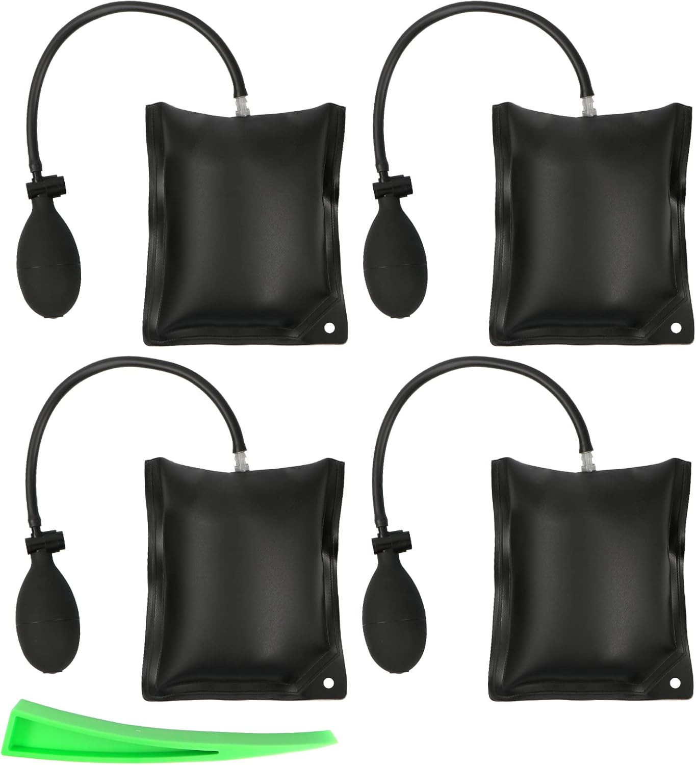 Pompa Ad Aria Cuneo, 4 Pezzi Air Wedge Pump Wedge Kit,Capacità Di Carico 200 Kg 