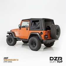 Bâche / Capote DZR vitres teintées – Jeep Wrangler TJ 1997-2006