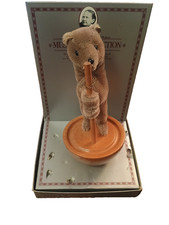 Vtg Steiff Museum Collection 1894 Repro Roly-Poly Circus Mohair Teddy Bear