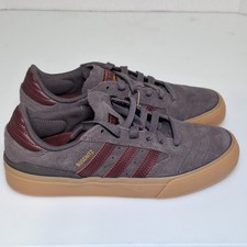 Adidas Busenitz Vulc II TALLA 6a GOMA MARRÓN HOMBRE ZAPATOS DE SKATE ZAPATILLAS