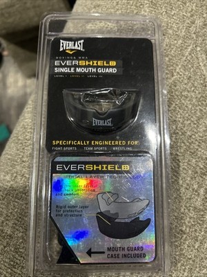 Everlast EverShield Single Mouthguard Adult 12 Case Included